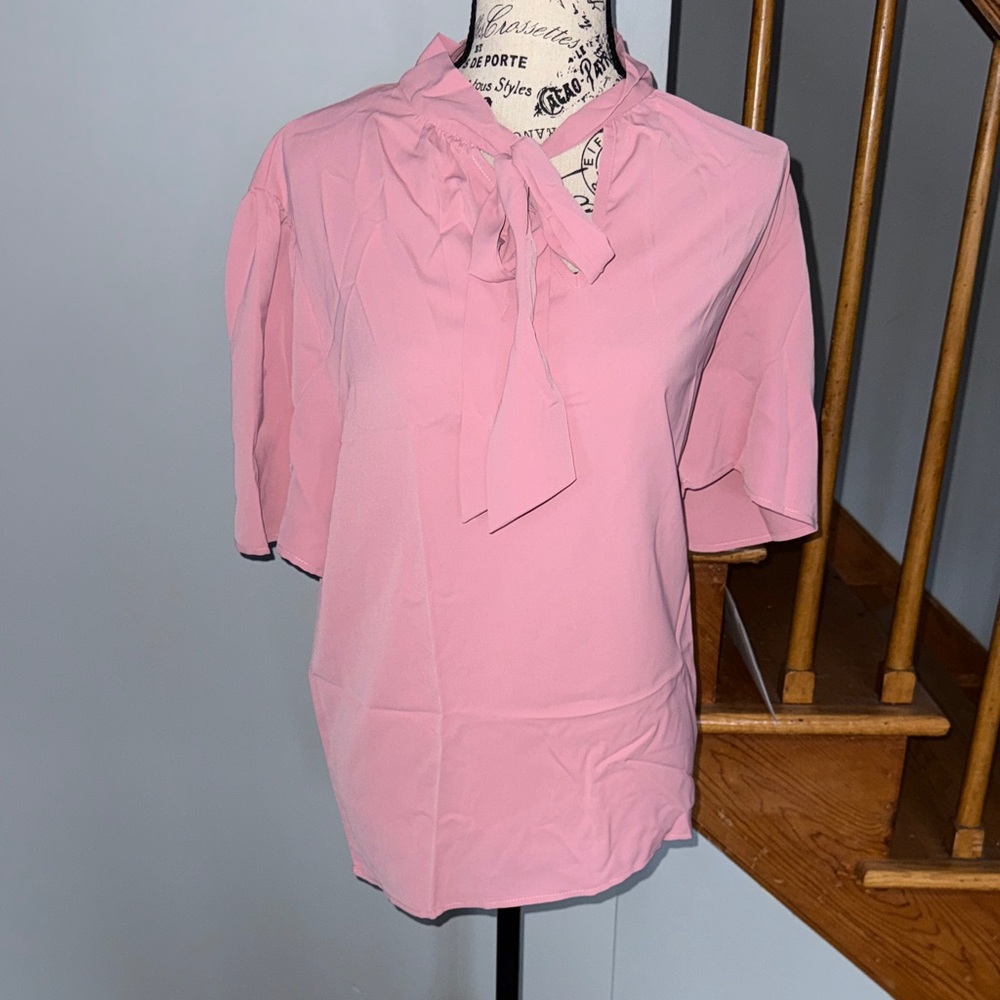 Elegant Pink Women's Top